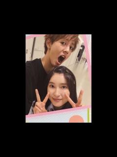 [x]片寄涼太と土屋太鳳のラブラブ感が伝わる！！兄こま 舞台挨拶 前のストーリー - YouTube