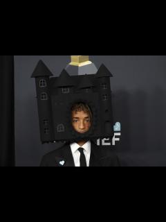 [x]Jaden Smith Wears $4,600 Castle On His Head At Grammys 2025 - Newsweek