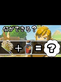 [x]この材料で何ができる？13問【ブレワイ