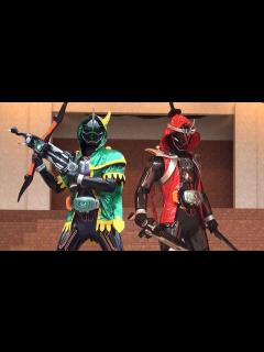 [x]【仮面ライダーゴースト】キャラクターショー「ムサシ魂＆ロビン魂」Kamen Rider Ghost - YouTube