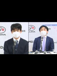 [x]叡王戦を前に藤井聡太王将と菅井竜也八段が記者会見 - 毎日動画