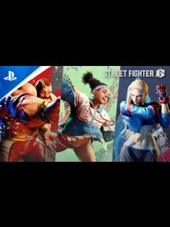 [x]『ストリートファイター6』ザンギエフ、リリー、キャミィ（Zangief, Lily, Cammy）ゲームプレイトレーラー - YouTube