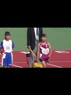 [x]6年生100m女子 タイム決勝-1 宮城県小学生陸上競技交流大会 岩沼市陸上競技場 2020.10.31【4KｳﾙﾄﾗHD】 - YouTube