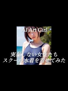 [x]実在しない女性たち スクール水着を着せてみた【#4