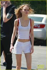 Lily-Rose Depp Hangs With Rumored Boyfriend Ash Stymest: Photo ...