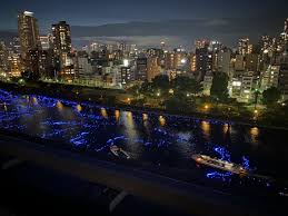 天満橋の大川で「天の川伝説」 5万人超が幻想的な風景に酔いしれる - 京橋経済新聞
